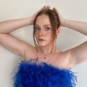 LAMARQUE

Zaina Top

Color: Cobalt
Size: L

New With Tags 

#Lamarque